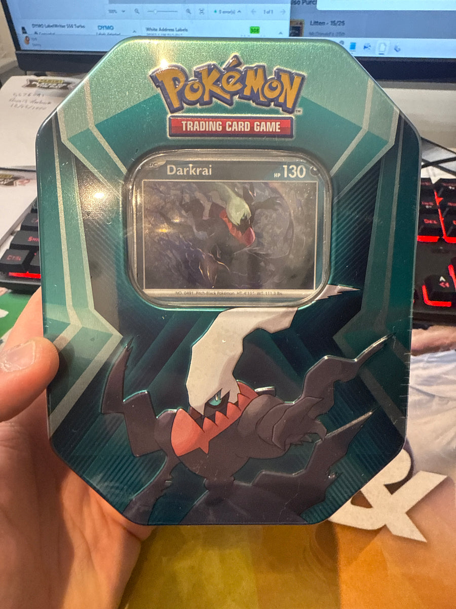 Pokémon Triple Whammy Darkrai Tin