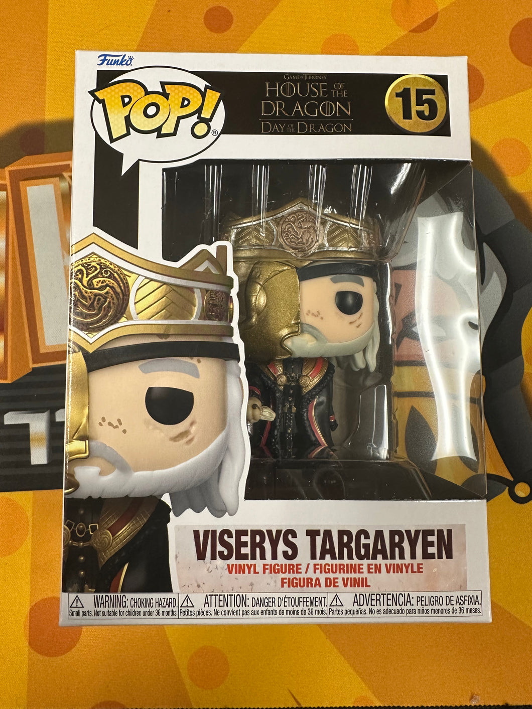 Funko Pop! TV: HotD - Lord Corlyss - Corlys Velaryon - House of The Dragon- Figurine en Vinyle à Funko Pop! TV: HotD - Lord Corlyss - Corlys Velaryon - House of The Dragon- Figurine en Vinyle à