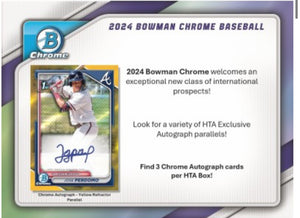 2024 Bowman Chrome Baseball HTA Choice Box