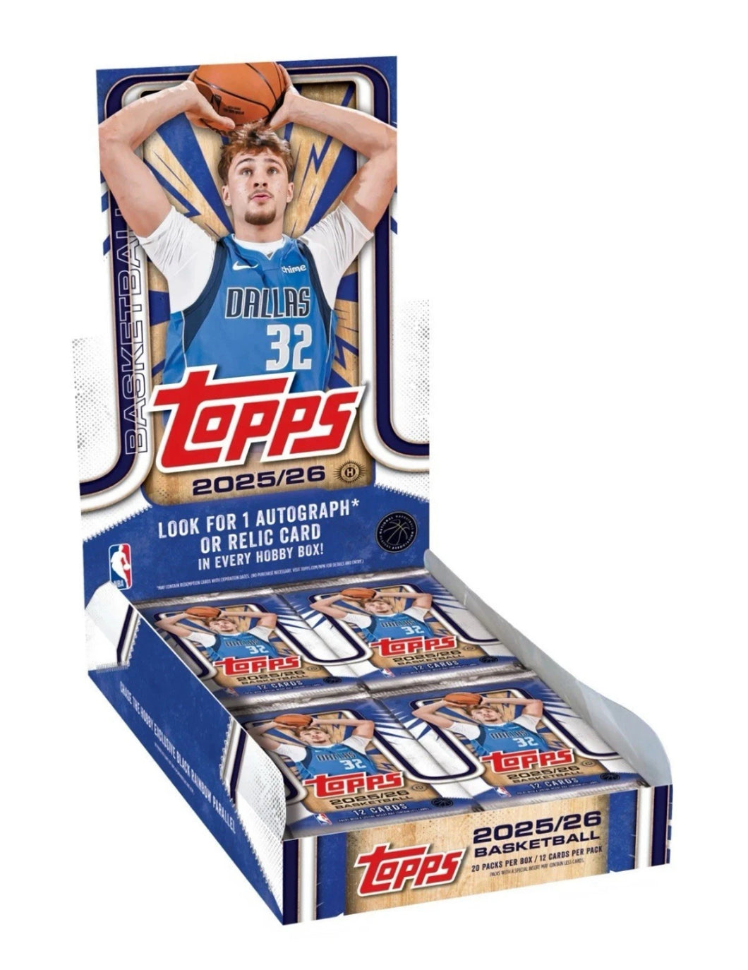 2025-2026 Topps Basketball Hobby Box