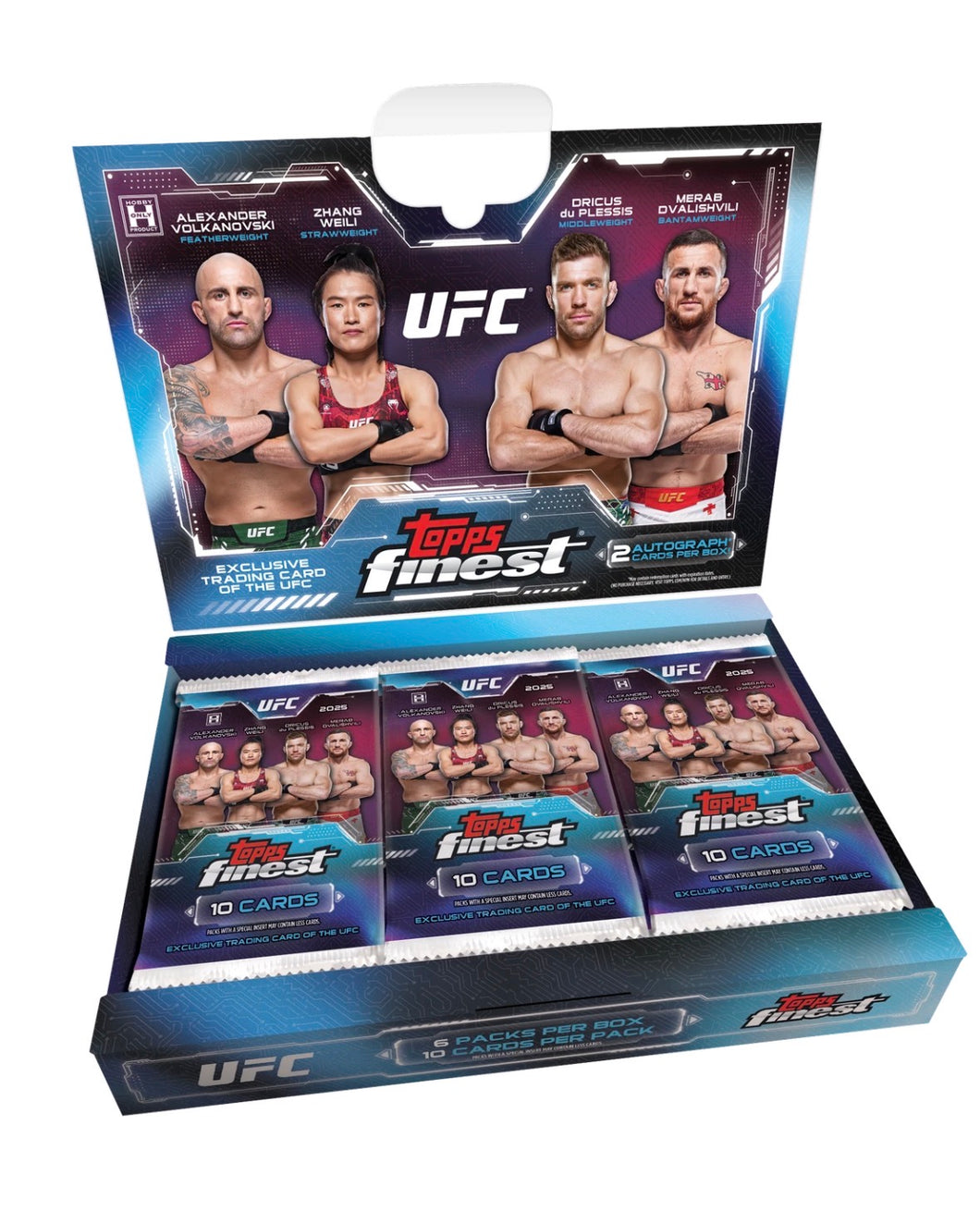 2025 Topps UFC Finest Hobby Box