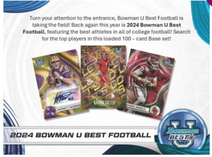 2024 Bowman Best University Football Delight Box