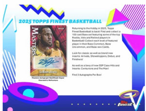 2024-2025 Topps Finest Basketball Breaker’s Delight Box