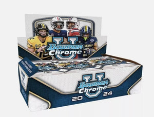 2024 Bowman Chrome University Football Jumbo Box