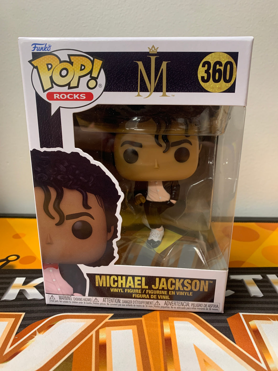 POP Rocks : Michael Jackson – (Lean) Smooth Criminal Funko Figurine en vinyle (livrée avec étui de protection compatible), multicolore, 9,5 cm POP Rocks : Michael Jackson – (Lean) Smooth Criminal Funko Figurine en vinyle (livrée avec étui de protection compatible), multicolore, 9,5 cm