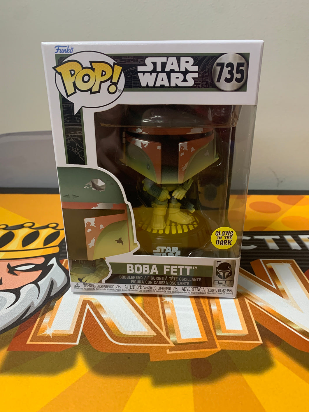 Funko Pop Boba Fett GITD #735