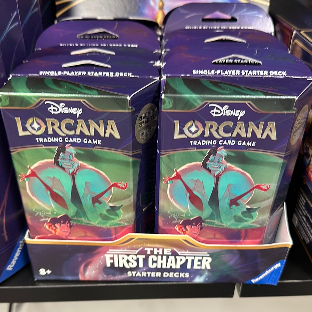 Disney Lorcana The First Chapter Deck Random not specific
