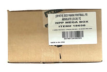 Load image into Gallery viewer, 2025 Absolute Football Mega Box Case (20 Mega Boxes)
