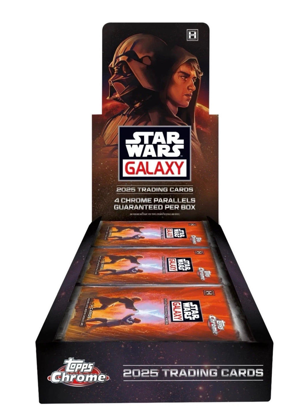 2025 Topps Star Wars Chrome Galaxy Hobby Box