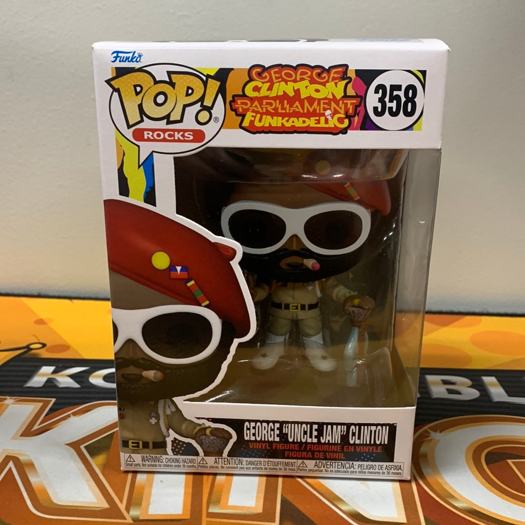 Funko Pop George “Uncle Jam” Clinton #358