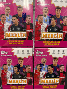 2023-2024 Topps Merlin Soccer Blaster