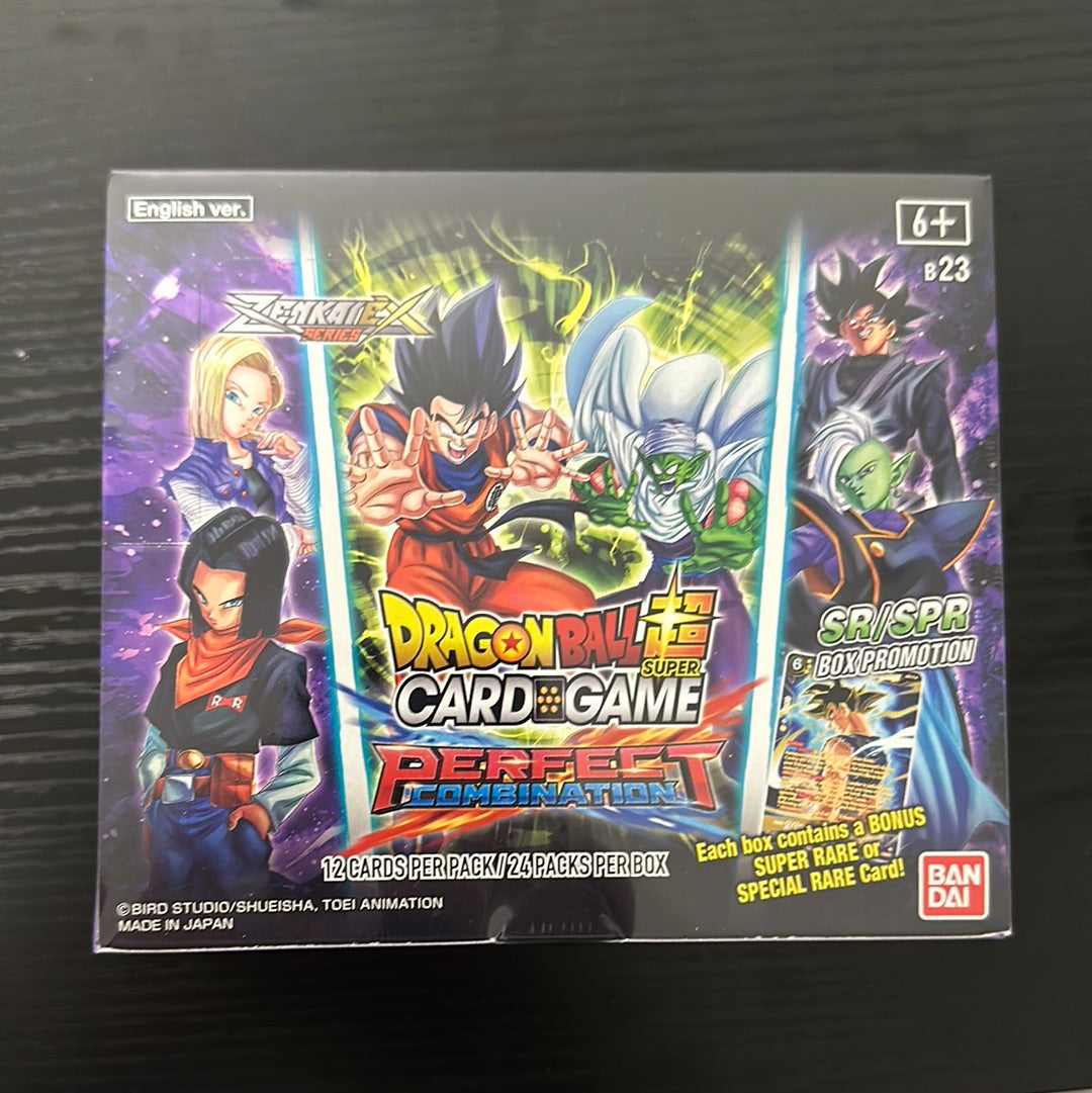 Dragon Ball Perfect Combination Booster Box Kollectible Kings Dragon Ball Perfect Combination Booster Box Kollectible Kings