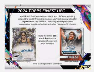 2024 Topps UFC Finest Hobby Box