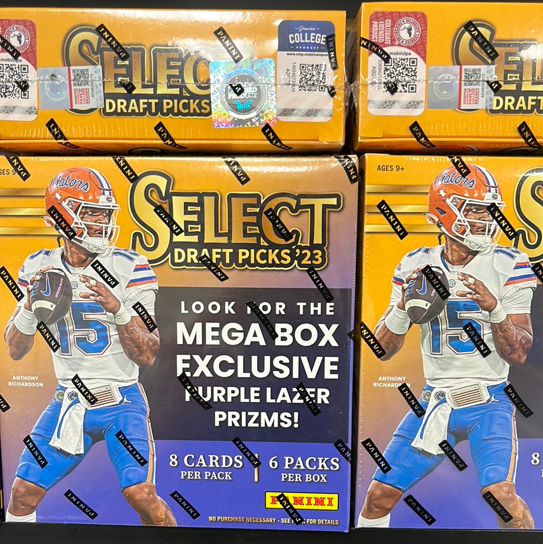 2023 Select Football Draft Picks Mega Box