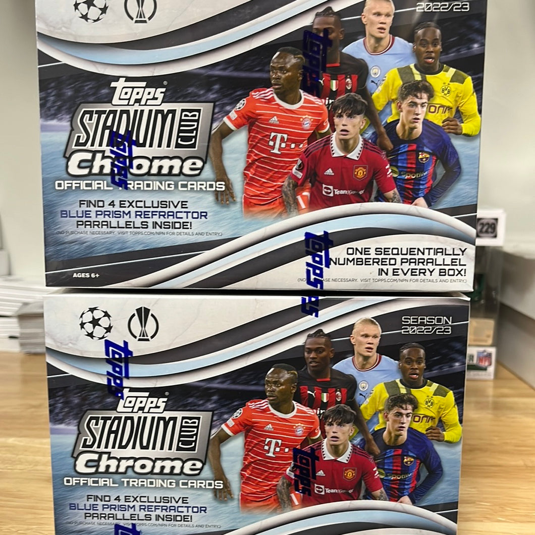 2022-2023 Topps Stadium Club Chrome Mega Box