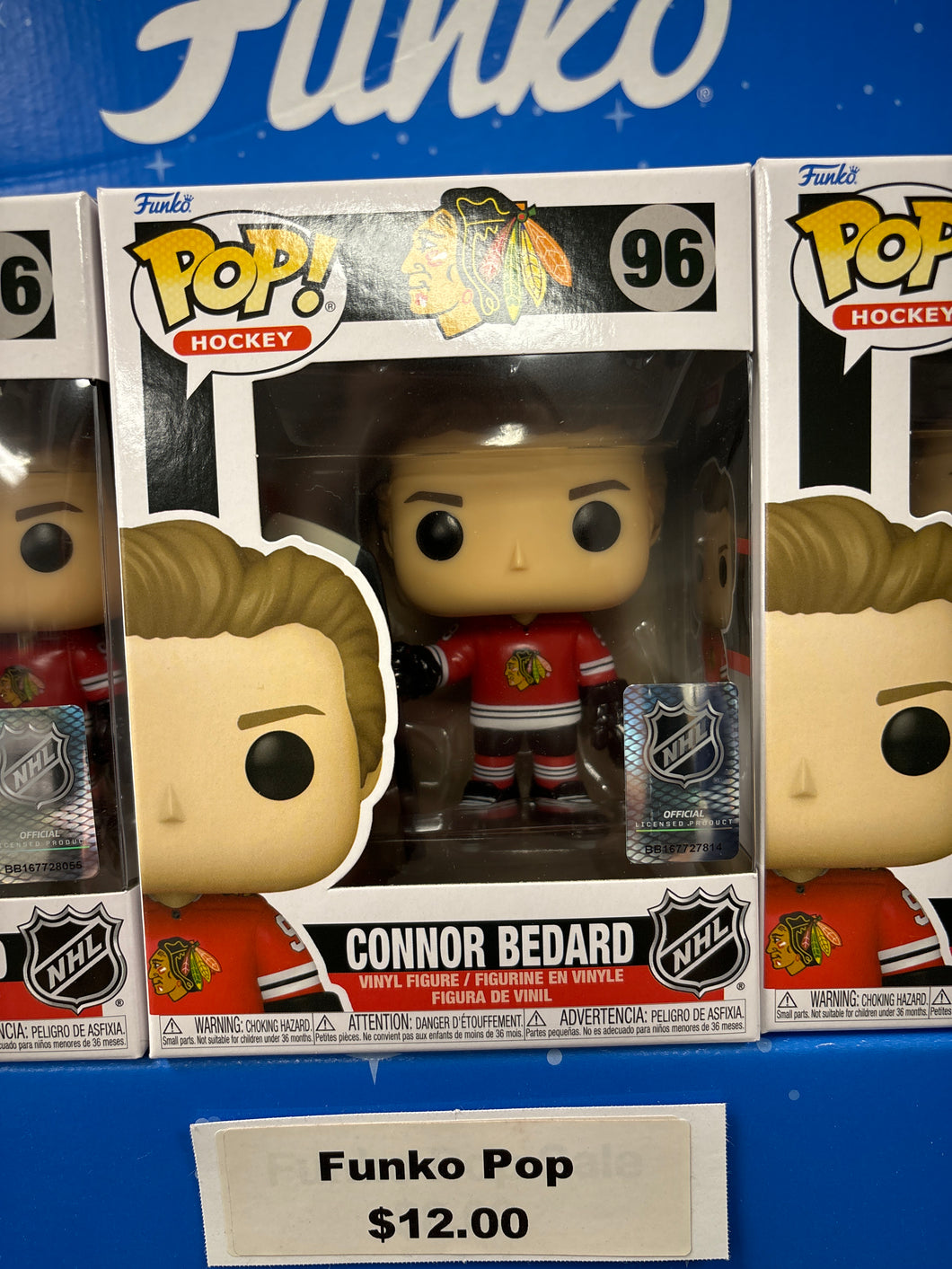 Funko Pop Connor Bedard #96