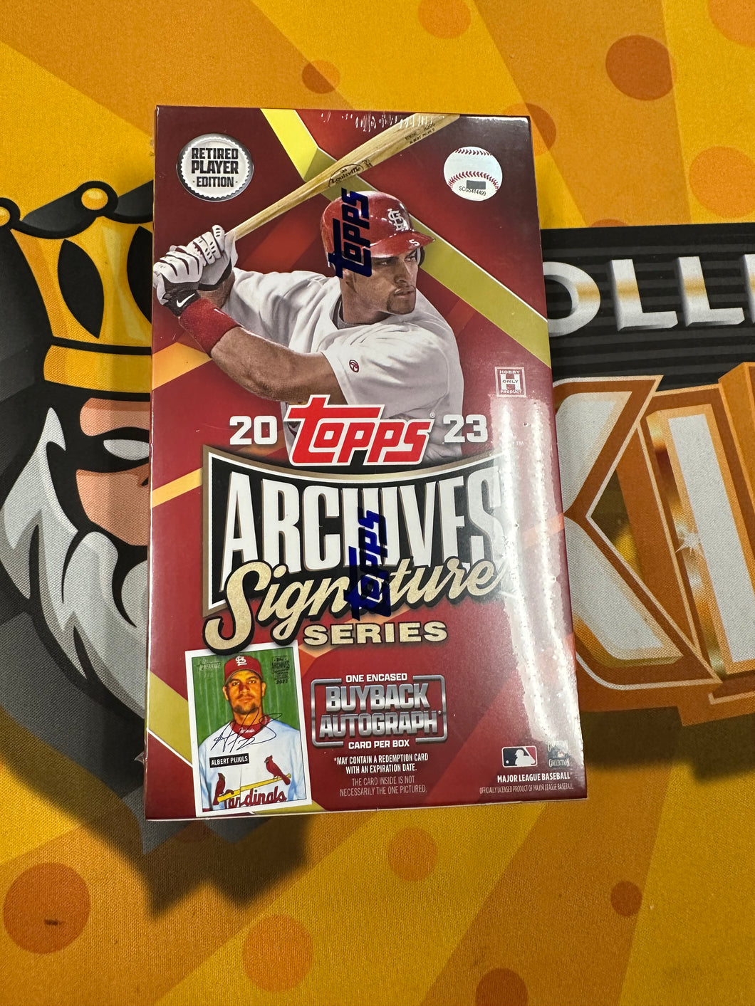 2023 Topps Archives signature series retired edition hobby box