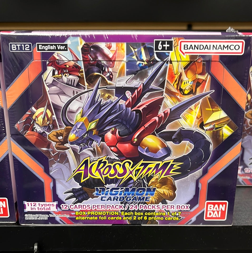 Digimon Across Time Booster Box Digimon Across Time Booster Box
