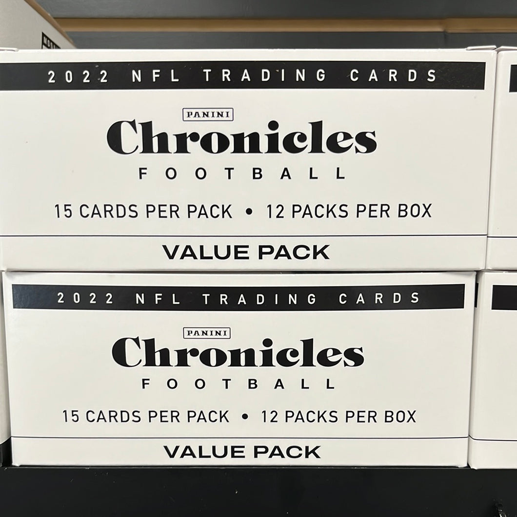 2022 Chronicles Football Fat Pack Box