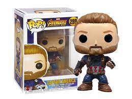 Funko Pop Marvel Avengers Infinity War Captain America #299