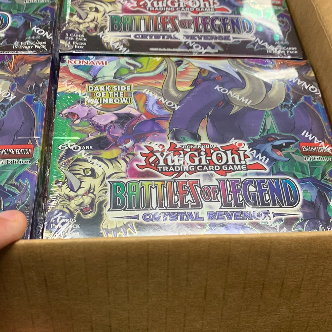 crystal revenge booster box Yugioh Battles of Legend Crystal Revenge Booster Box – Kollectible Kings