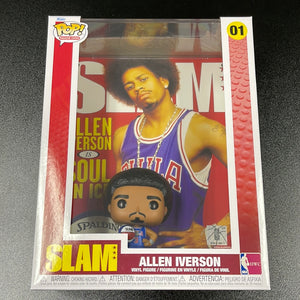 Pop! NBA Cover: SLAM Allen Iverson