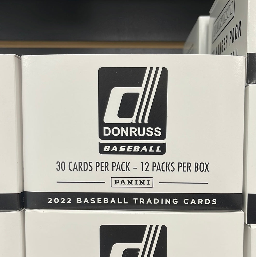 2022 Donruss Baseball Retail Fat-pack 12 Pack Bundle