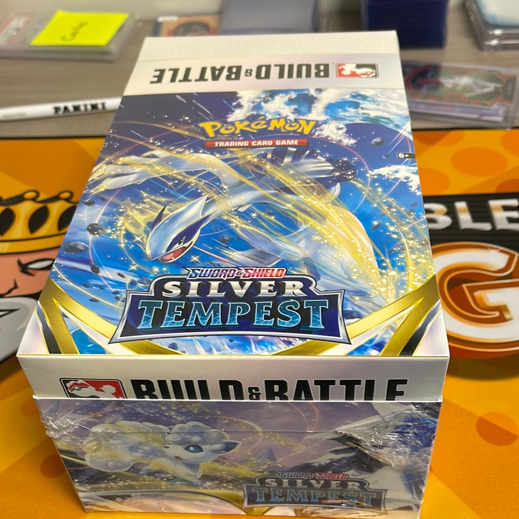 Silver Tempest Build & Battle Deck  Box