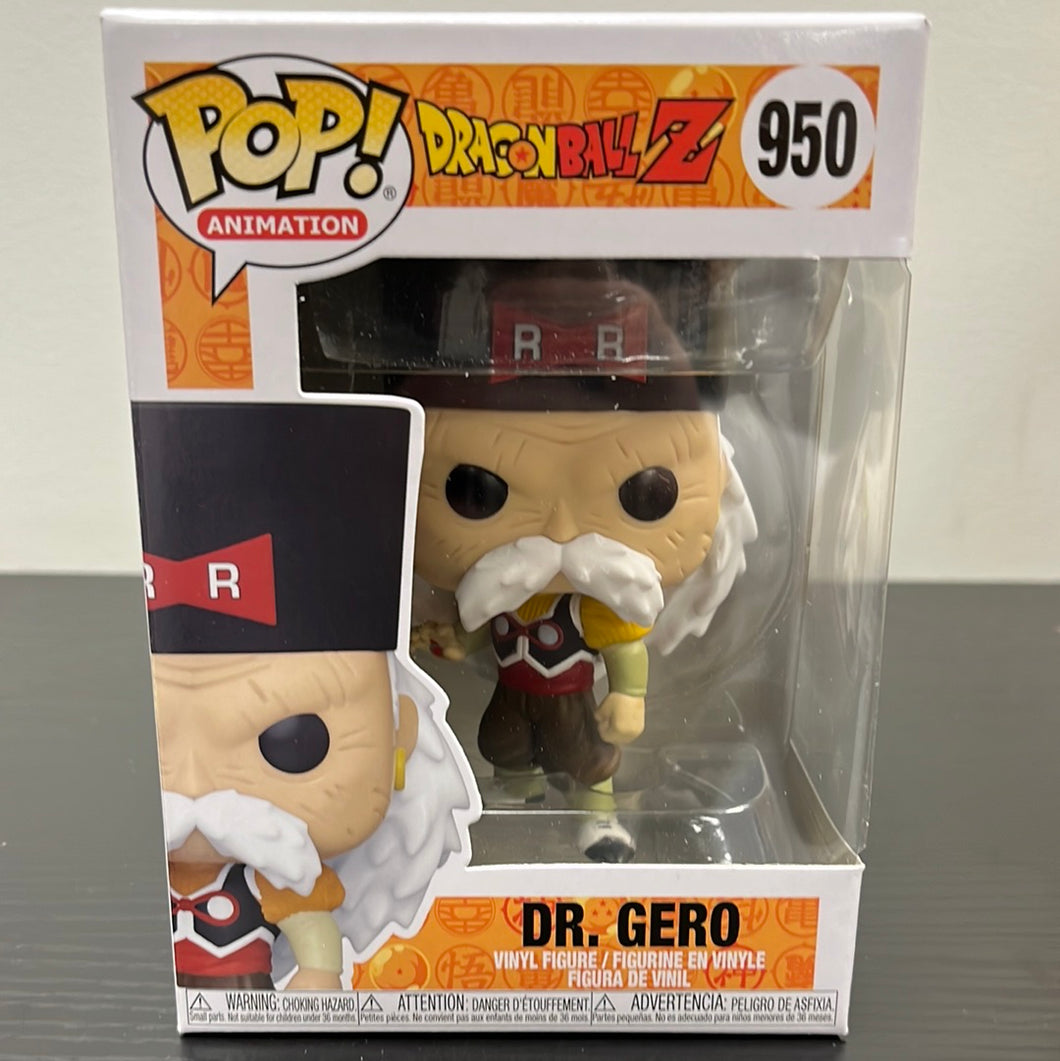 Funko Pop Dragon Ball Z Dr. Gero #950