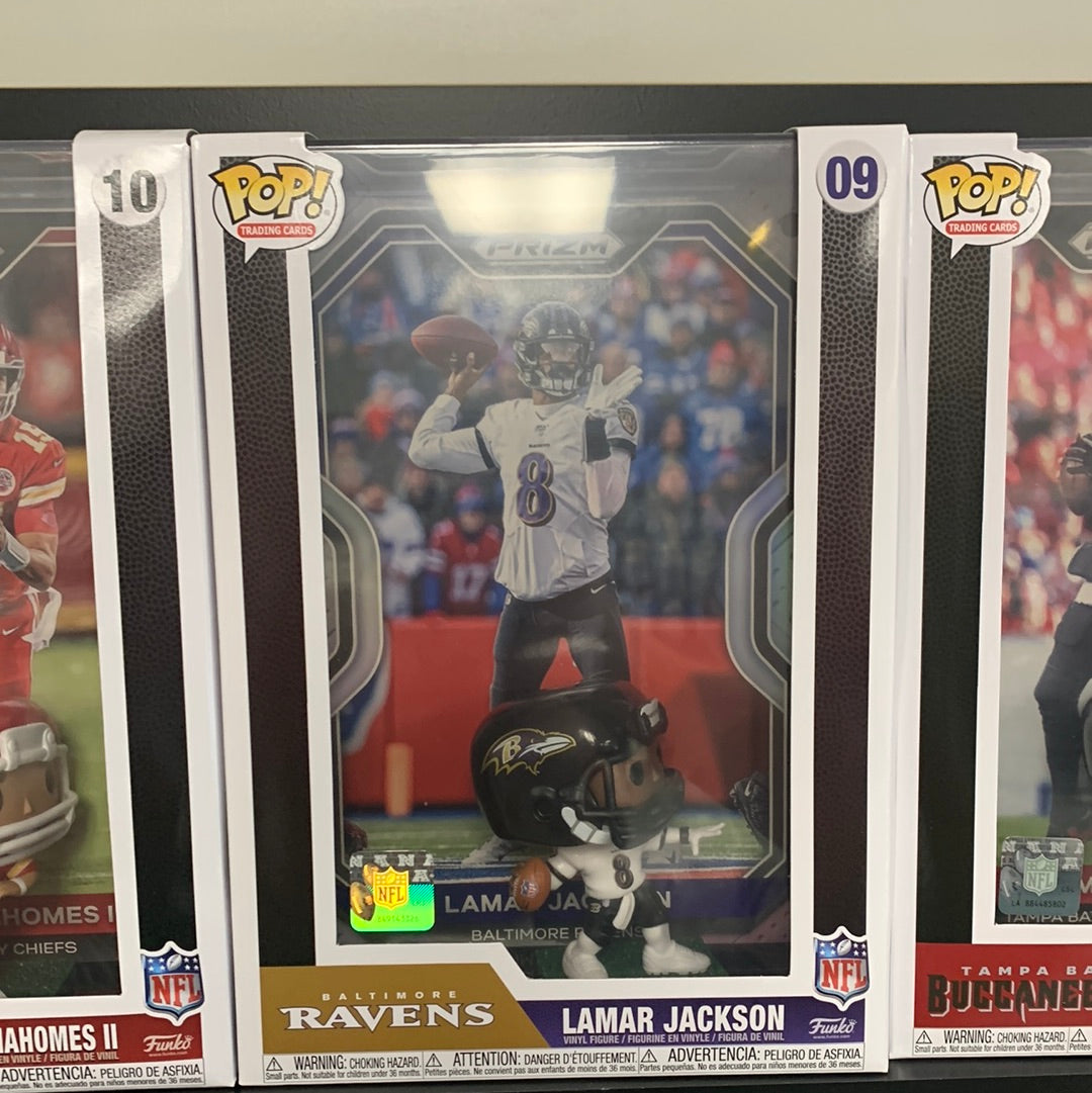 Funko Pop! Trading Cards Baltimore Ravens Lamar Jackson Vinyl Figure