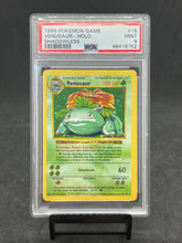Load image into Gallery viewer, 1999 Pokemon Venusaur Shadowless Holo PSA 9
