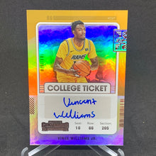 Load image into Gallery viewer, 2022 Panini Chronicles Contenders Draft Picks Vince Williams Jr. Auto CT-VWJ
