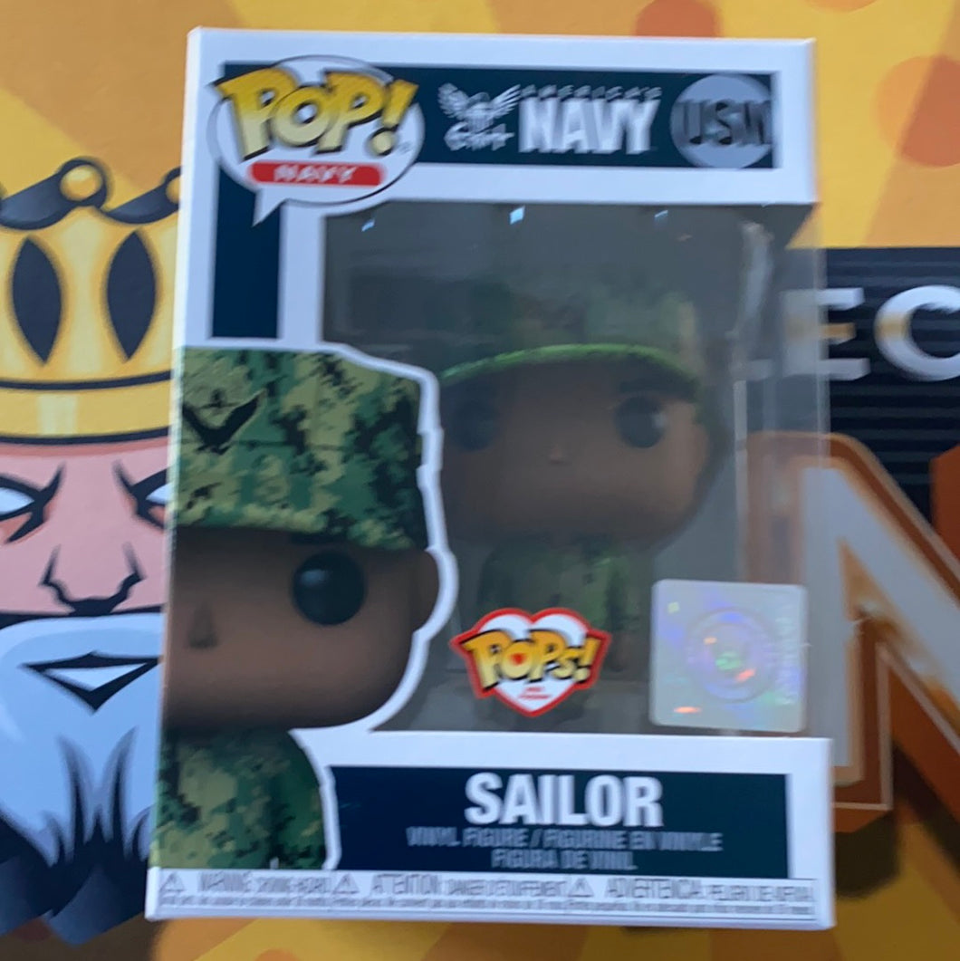 Funko Pop Navy Sailor Camo# USN