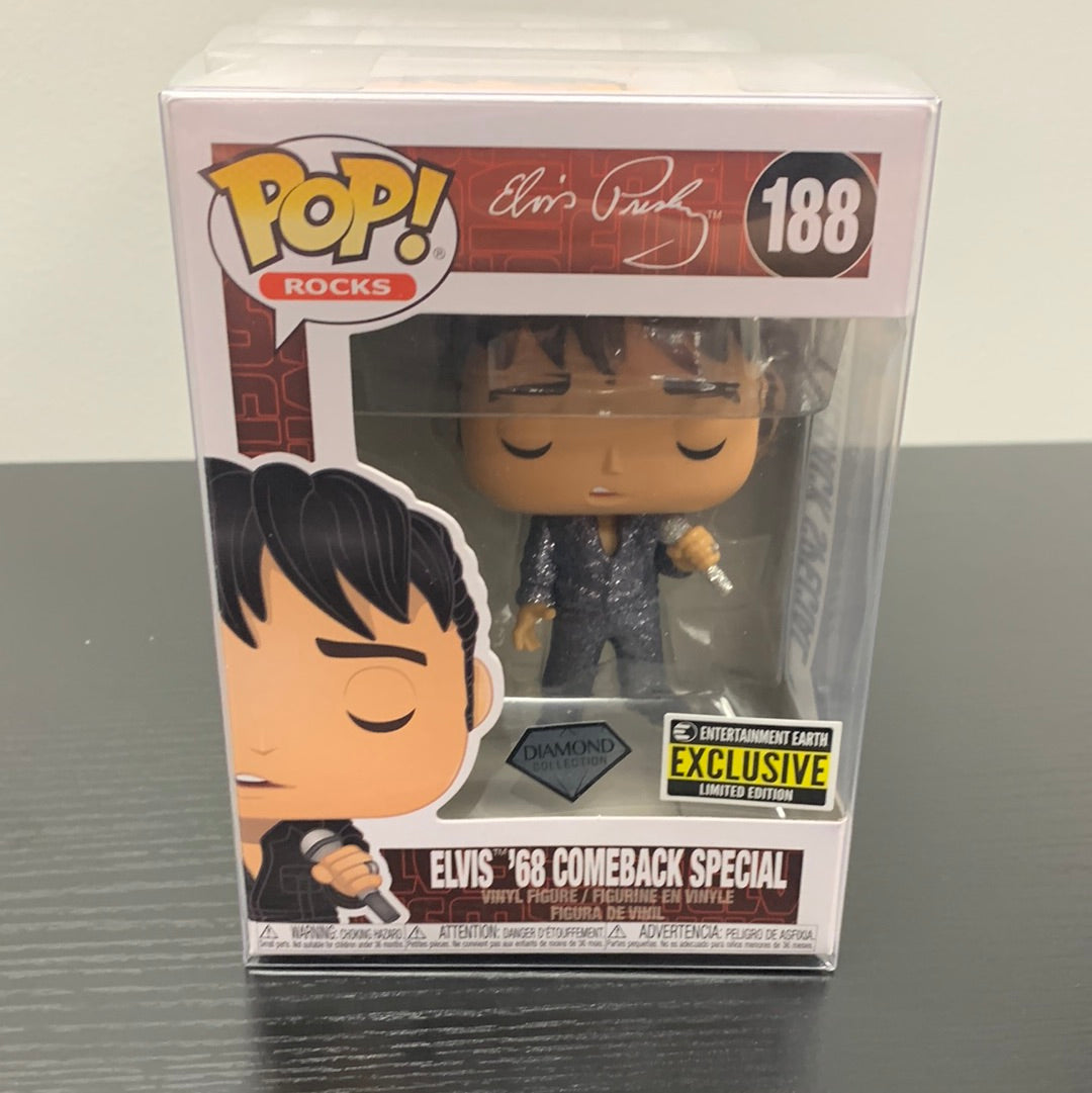 Funko Pop! Elvis Presley '68 Comeback Special Edição Especial Special Funko Pop! Elvis Presley '68 Comeback Special Edição Especial Special
