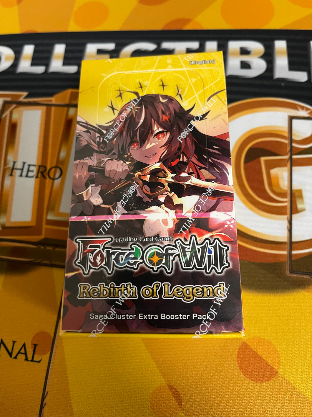 Force of Will: Rebirth of Legend Extra Booster Box Factory Sealed