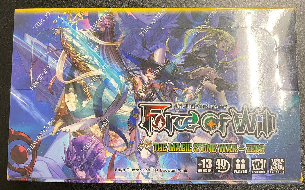 Force of Will The Magic Stone War-Zero Booster Box Kollectible Kings Force of Will The Magic Stone War-Zero Booster Box Kollectible Kings