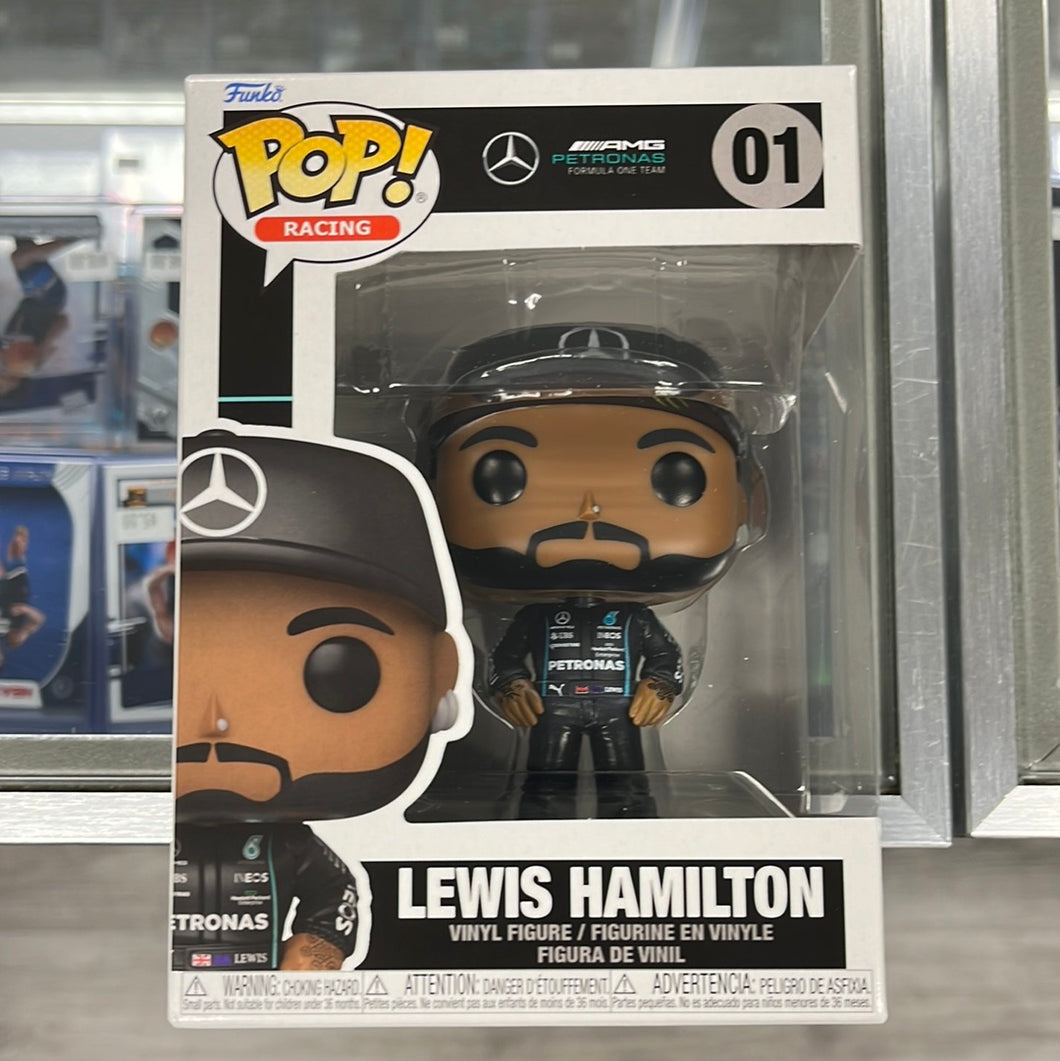 Funko Pop! Lewis Hamilton #01, Formula One Mercedes Petronas Team, F1 Racing