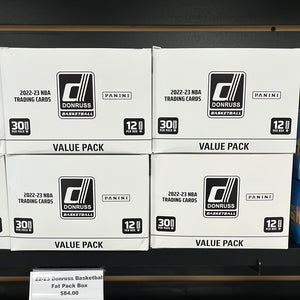 2022-2023 Donruss Basketball Retail Fat-pack 12 Pack Bundle