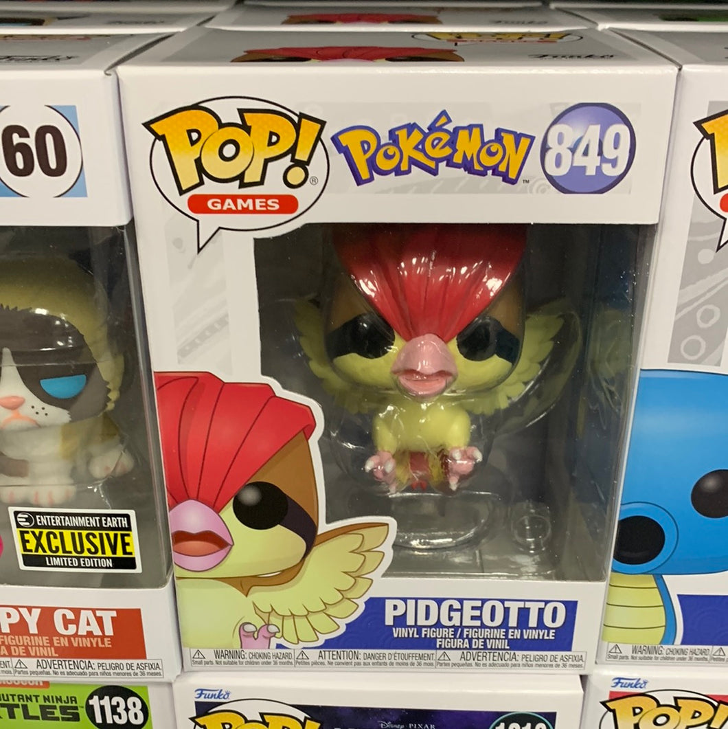 Funko Pop Pokemon Pidgeotto #849