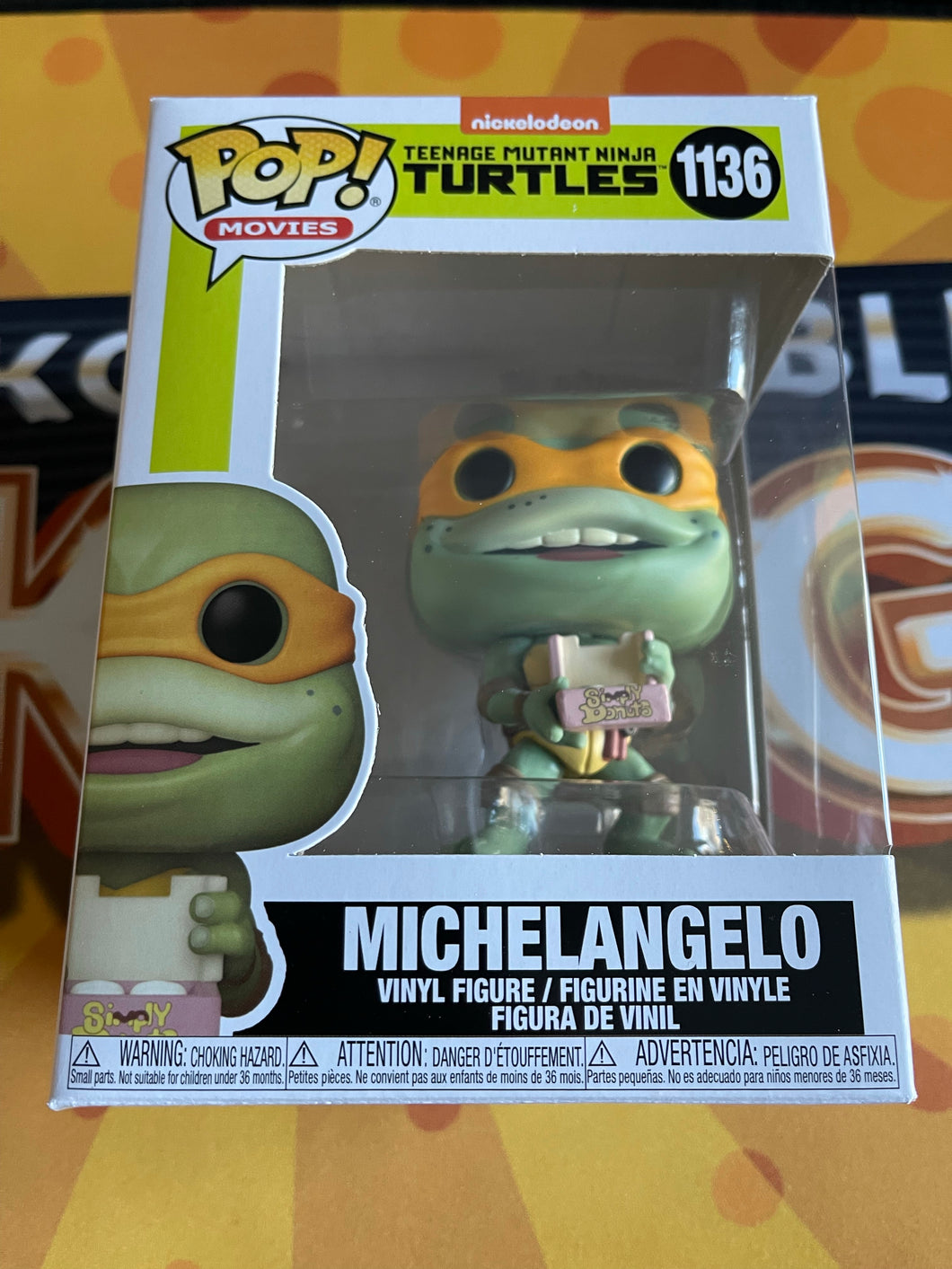 Funko  Pop Michelangelo TMNT #1136
