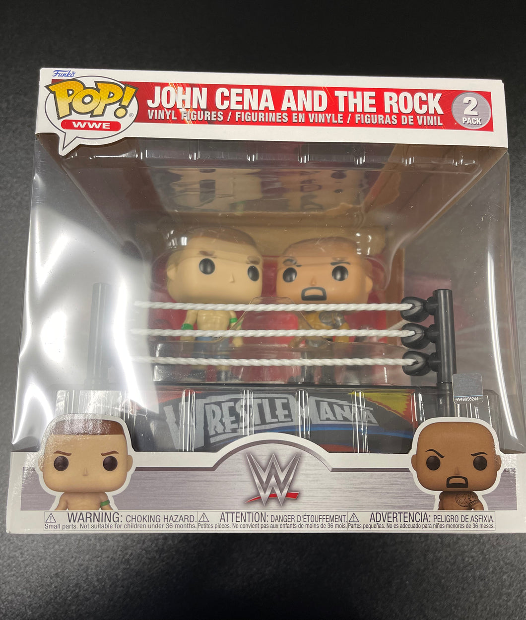 Funko John Cena & The Rock 2 Pack