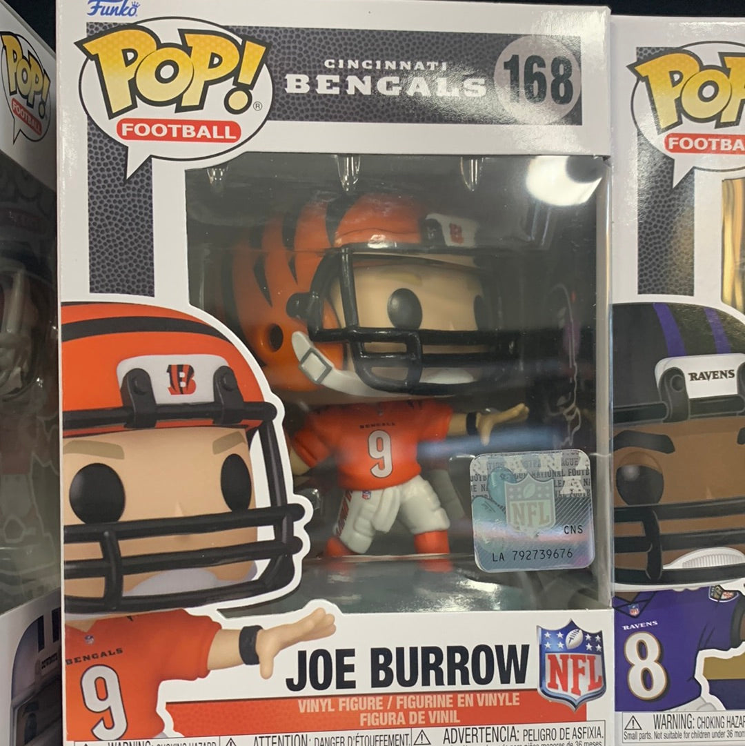 Funko Pop Joe Burrow #168 – Kollectible Kings