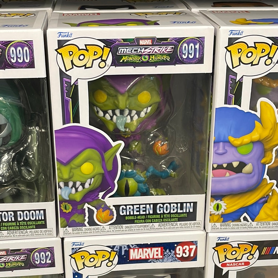 Funko Pop Marvel Monster Hunter Green Goblin #992