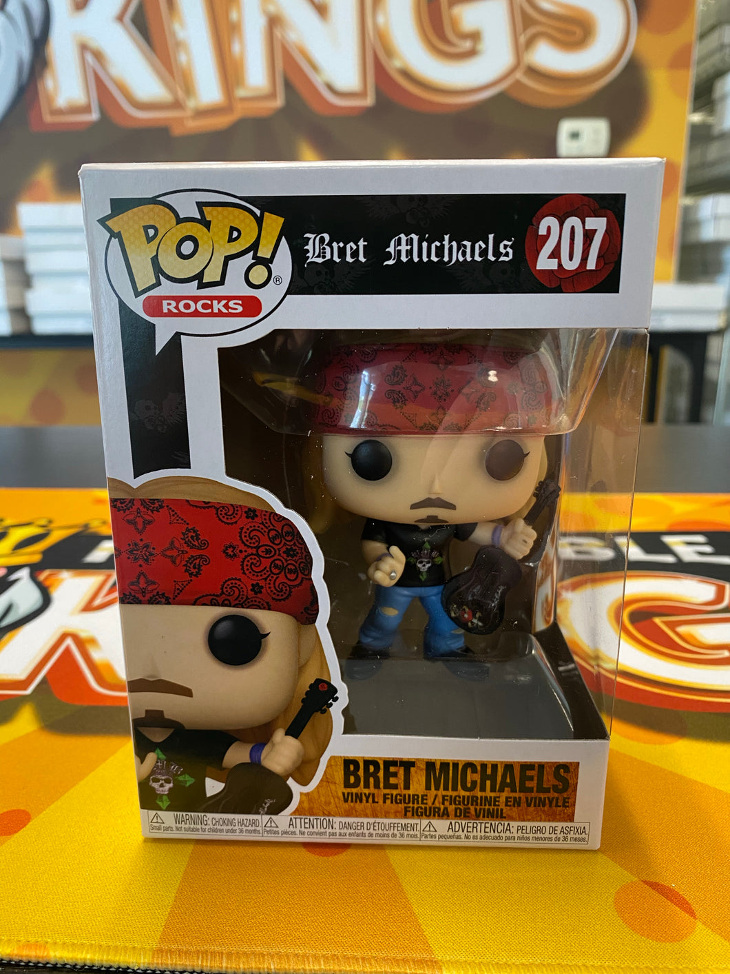 Funko Pop Bret Michaels #207