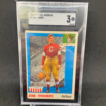 Load image into Gallery viewer, 1955 Topps All American #37 Jim Thorpe SGC 3
